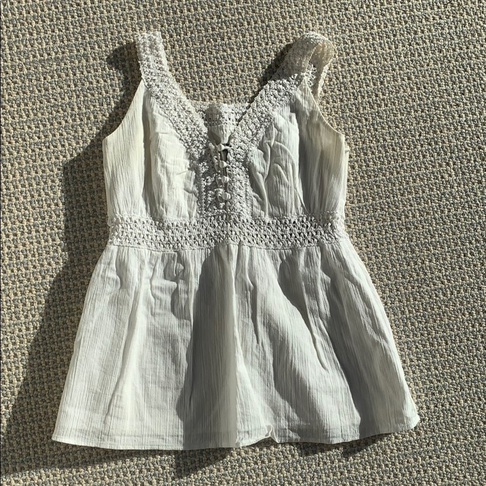 Ann Taylor white blouse!
